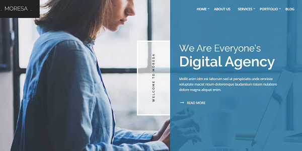 Moresa - Business WordPress Theme