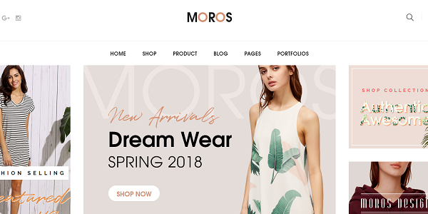 Moros - eCommerce WordPress Theme