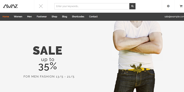 Avaz - Fashion WooCommerce Wordpress Theme