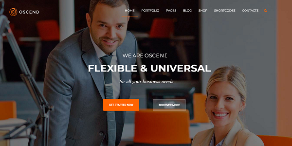 Oscend pluse - WordPress Theme